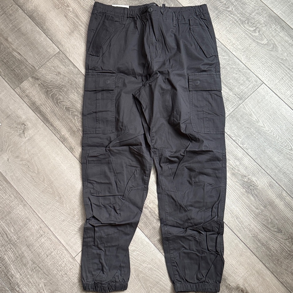 H&M Dark Gray Regular Fit Trousers